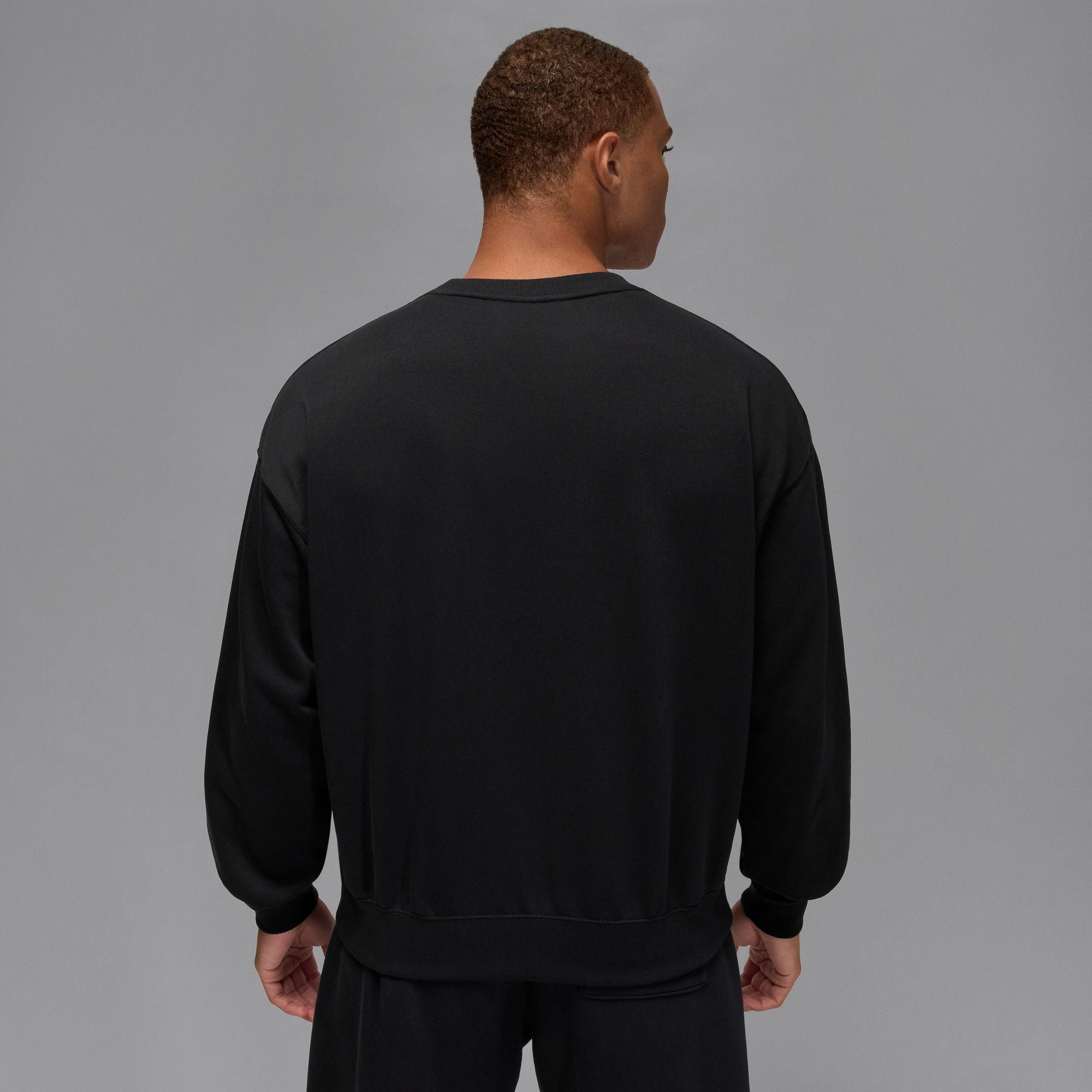 Air Jordan Mens Gamma Fleece Sweatshirt - Black